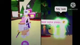 PET BATTLE!|| adopt me|| Ft. Samzy||inspired