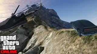 Gta Online Гта 5 Вертолет Кроссовок Спуск с Чилиада