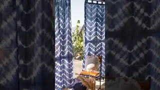 Indigo Curtains