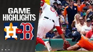 Astros vs. Red Sox Game Highlights (8/11/24) | MLB Highlights