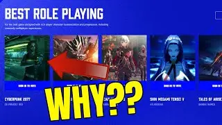 Cyberpunk 2077 Being Nominated At The Game Awards Is A JOKE