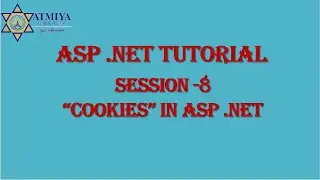 Cookies in ASP .Net - Session 8 - ASP .Net
