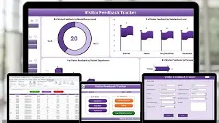 Visitor Feedback Tracker in Excel
