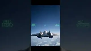 Darkstar TGM (SR72) hits Mach 5 in Ace Combat 7