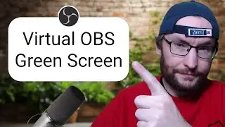 Transform Your Video Background Without a Real Green Screen! (Quick OBS Tutorial)