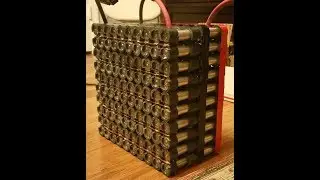 DIY RV PowerWall 18650 Battery Holder Build 3 Buss Bar