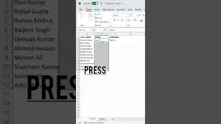 #excel || #how to separate Name and Surname || #Excel interview questions #shorts #trending