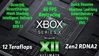 НЕ инновационный Xbox Series X | XSX - технологии