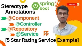 What is Stereotype Annotations in Spring Boot 3 @Component @Service @Repository @Controller