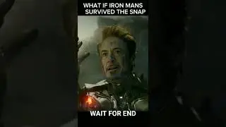 IRON MAN SNAP COMPLETE #shorts #snap