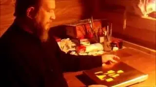 Золочение сусальным золотом на мордан