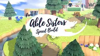 Able Sisters with Cottagecore Aesthetics~! (Part 2) | Speed Build | Animal Crossing New Horizons