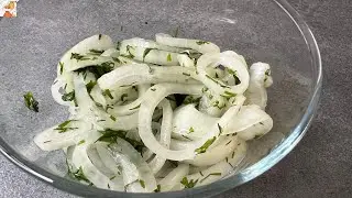 маринованный лук.  🧅