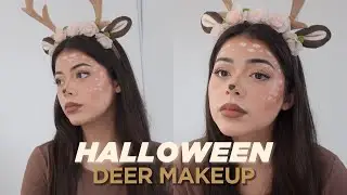 Deer Halloween Makeup Tutorial | Last Minute and Easy!