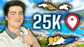 US VIRGIN ISLANDS GeoGuessr Speedrun | USA 25Ks Bonus Episode 3