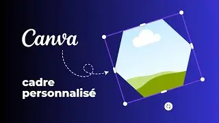 Comment créer et utiliser un Cadre personnalisé sur Canva ?