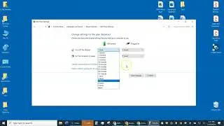 Dell Laptop - how to adjust power settings