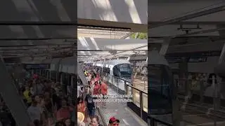Открытие метро в Гуш Дане (Тель Авив)