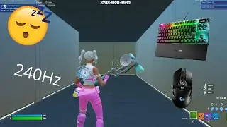 Steelseries Apex pro tkl ASMR🤩 Piece control 1v1🏆 Satisfying Keyboard Fortnite😴