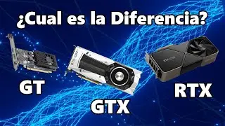 Guía Completa de las Placas de Video GT, GTX y RTX de NVIDIA: Diferencias y usos explicados