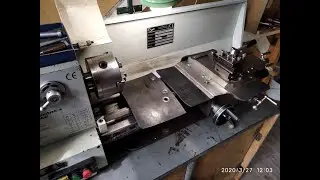 Защита направляющих токарного станка _ protection of lathe guides  Tytan 520 BENCH LATHE BV20BL