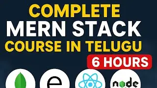 MERN Stack Masterclass Build a Full Stack App in 6 Hours!