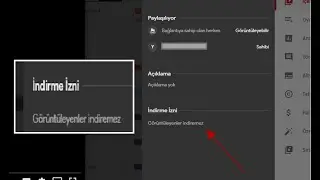 Drive da İndirme İzni Verilmemiş Videoları Nasıl İndirebiliriz