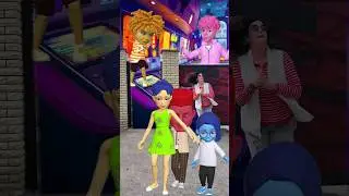 Joy, Disgust, Anger and Sadness and cloak #insideout2 #funny
