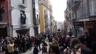 Subida de Balborraz, procesión de la Resurrección Zamora 2016