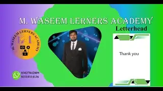 Adobe Illustrator lecture 15 || How to create letterhead? || #pad #letterhead