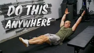 POTENT WORKOUT for Holiday Travel + Nutrition Tips - Cole Sager