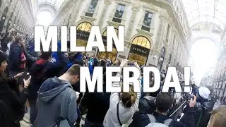 Milano, cori anti-Milan