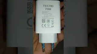 Tecno 70 Watts Charger 🔋🔌 #mobile #charger  #70W