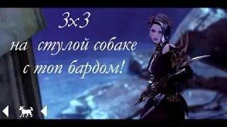 Арена 3х3, дуо - топ бард и сутулая собака на фурии