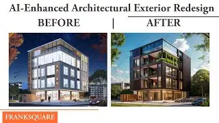 AI-Enhanced Architectural Exterior Redesign: Endless Ideas and Inspiration