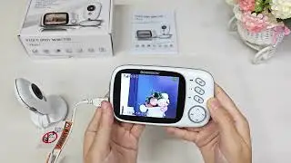 Baby Monitor Lovely Mother and Father Security Camera Babysitter