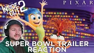 Inside Out 2 Super Bowl 2024 Trailer Reaction │ Disney Pixar