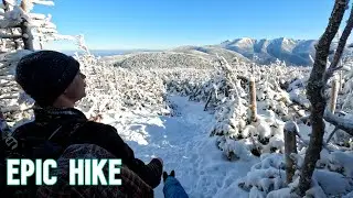 White Mountains Winter Hike - POV