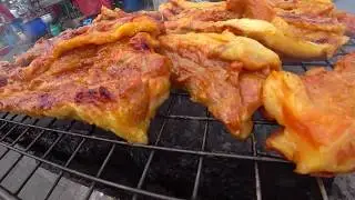 ТАЙСКАЯ УЛИЧНАЯ ЕДА. Ночной рынок ЕДЫ на ВТОРОМ ДЖОМТЬЕН в ПАТТАЙЕ.