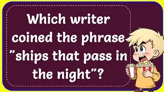 Which writer coined the phrase 