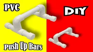 Aprende a hacer soportes para hacer lagartijas Push Up Bars en menos de 1 minuto