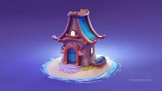 3D Modeling & Rendering a Cute 3D Hut in Blender 3.0