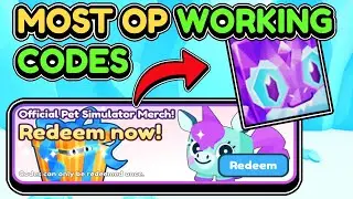 😱*NEW UPDATE CODES* IN PET SIMULATOR X UPDATE! ROBLOX PET SIMULATOR X UPDATE CODES