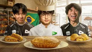 GRINGOS EXPERIMENTANDO COMIDA BRASILEIRA: CLÁSSICOS DE PADARIA | LOUD LOL