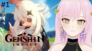 First time playing Genshin! Do you like Paimon? [Genshin Impact - Part 1]