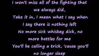 PINK BLOW ME ONE LAST KISS WITH LYRICS