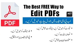 Edit PDFs for FREE! (Edit Text, images, Protect with password, Convert to Word)