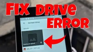 How to fix Drive waiting to upload problem | Solve waiting to upload problem in google drive