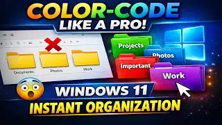 Change Folder Colors for Better Organization in Windows 11 like a Pro