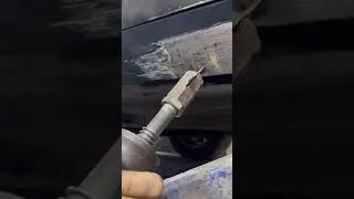 How to use a car body repair suction device